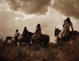 Before The Storm--Apache 1906--Edward Curtis